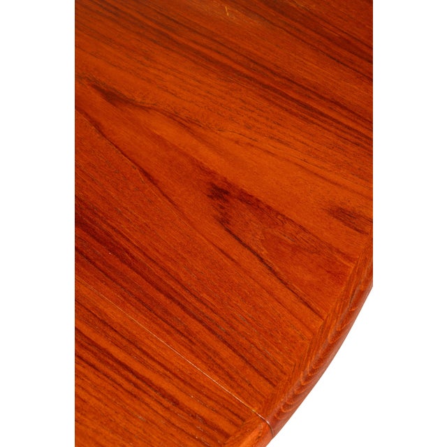 Danish Mid-Century Modern Extension Dining Table in Teak W/ Two Leaves by Skovby Møbelfabrik, Denmark, C. 1970s For Sale - Image 15 of 18