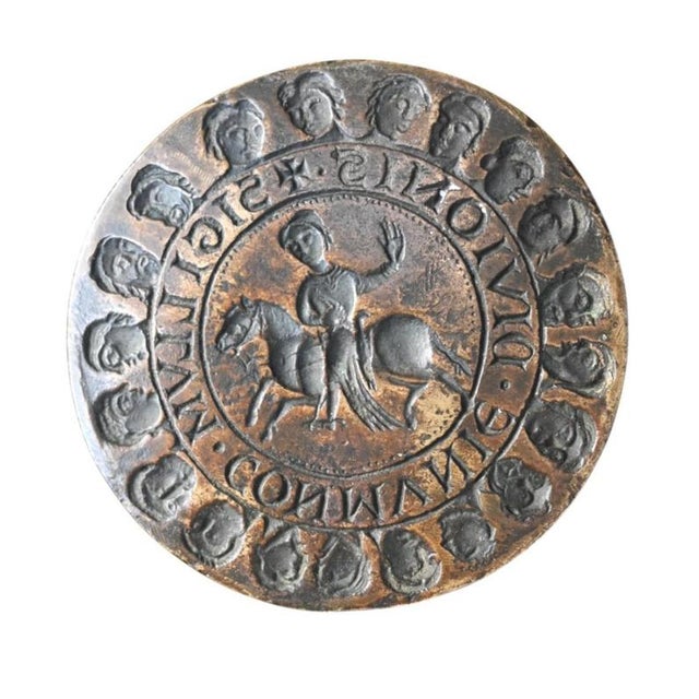 19th Century Bronze Seal of the County of Namur, Belgium For Sale - Image 5 of 5