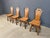 Vintage Oak Brutalist Chairs, 1970s, Set of 4 For Sale - Image 11 of 12