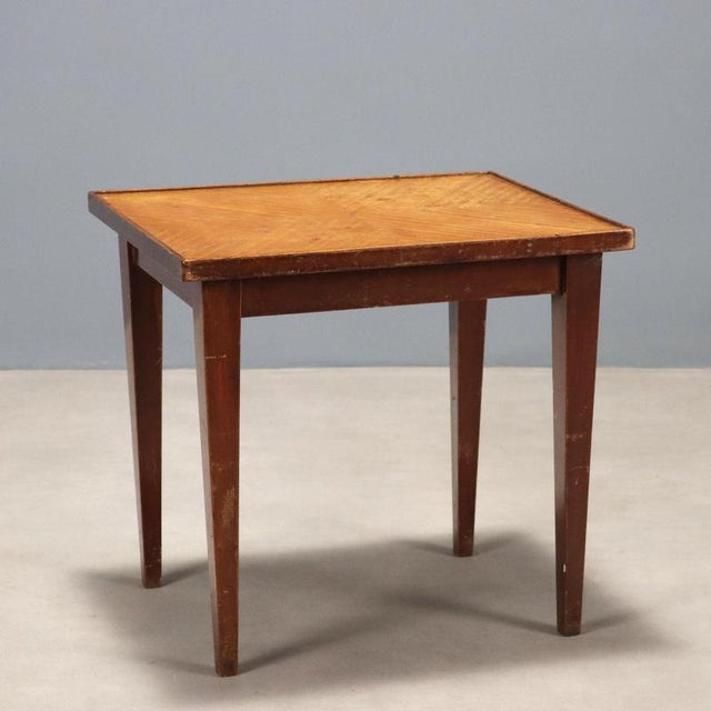 Brown Mid-Century Coffee Table, 1950s-1960s For Sale - Image 8 of 8