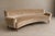 Brazilian Modern Sculptural Curved Sofa in Mohair and Caviúna Wood, 1960s For Sale - Image 12 of 18