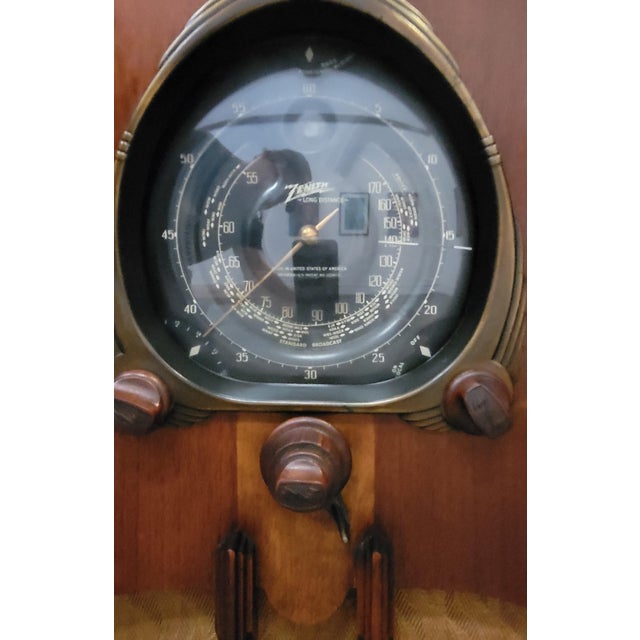 Zenith Console Radio Model 9-S-262 Circa. 1938 For Sale - Image 13 of 16
