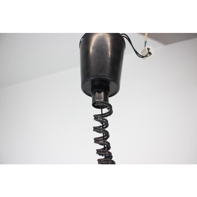 Mid-Century Adjustable Pendant attributed to Meblo, 1970s For Sale - Image 9 of 15