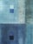 Contemporary 'Geometric Collage in Blues' Original Abstract Mixed Media Painting by British Artist Dave Boyd, Framed For Sale - Image 10 of 10