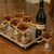 Mid-Century Modern Vintage Diamond‑Cut Aperitif & Sherry Goblets - Set of 6 for Bar Cart Decor, Vintage Barware, Palm Beach Regency & Grandmillennial. See Pics! For Sale - Image 3 of 7
