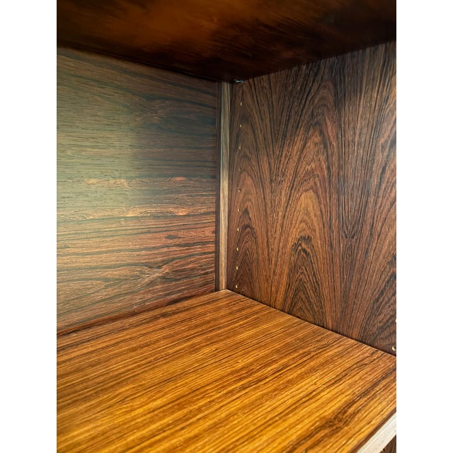 Danish Rosewood Mid Century Shelving Unit, Adjustable For Sale - Image 10 of 14