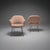 Eero Saarinen Model 71 Dining Chair in Pink by Eero Saarinen for Knoll, 1980s, Set of 2 For Sale - Image 4 of 13