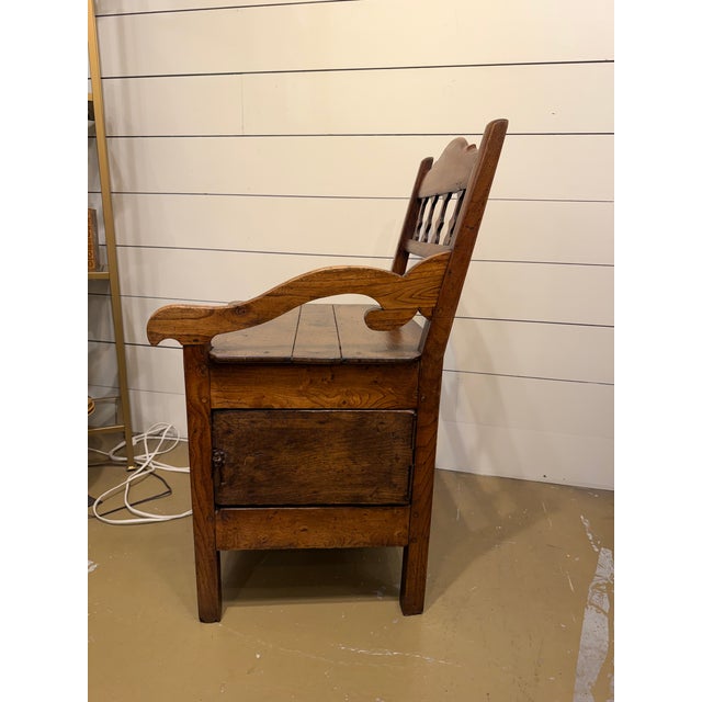 19th Century French Chimney Bench "Banc De Chimney" For Sale In Nashville - Image 6 of 14