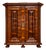Baroque Serpentine Armoire, 1800s For Sale