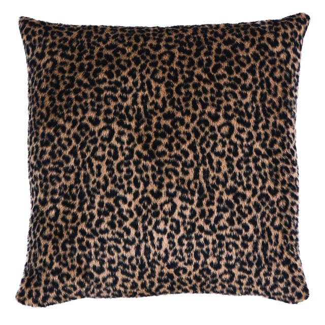 Not Yet Made - Made To Order Schumacher Lilya Leopard 20" Pillow in Natural For Sale - Image 5 of 5