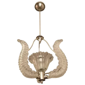 Mid-Century Barovier and Toso Chandelier