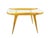 Fontana Arte Mid-Century Modern Beech Wood and Curved Glass Coffee Table in the style of Fontana Arte, 1950s For Sale - Image 4 of 13