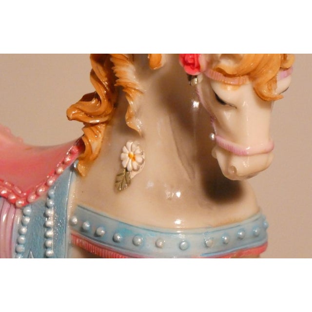 Rocking Horse Music Box, 1980s For Sale - Image 9 of 14