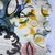 Charles Cobelle Original Mixed Media Painting Triptych - Set of 3 - MCM For Sale - Image 9 of 17