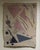 Antique White Triangle I and II Over Trinity Tapesrty of the Law of Three Hand Woven Tapestry Series For Sale - Image 8 of 8