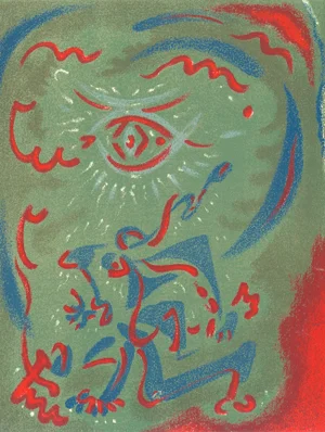 Untitled 1962 Lithograph 3 by André Masson