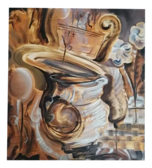 Stefano Mazzolini, Vafio, 2001, Oil on Wood