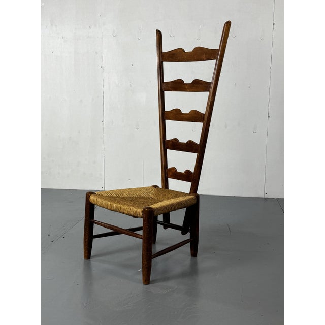 Highback Side Fireside Chair by Gio Ponti for Casa E Giardino, Italy, 1939 For Sale - Image 11 of 17