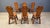 Vintage Oak Brutalist Chairs, 1970s, Set of 6 For Sale - Image 9 of 12