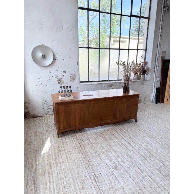Oak Desk or Counter, 1960s For Sale - Image 3 of 18