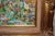Circa 1940 to 1950 or so, lovely 8x10 oil on board signed "Farrfr". Pretty and intricate scene of a picnic or fair....