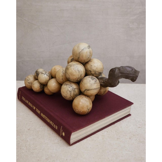 Monumental Mid-Century Italian Alabaster Grapes For Sale - Image 17 of 17