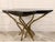Tessellated Shell and Brushed Bronze Console Table attributed to R & Y Augousti, France, 2017 For Sale - Image 3 of 9