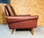 Mid-Century Danish Cognac Leather Lounge Chair by Svend Skipper, 1965 For Sale - Image 3 of 4