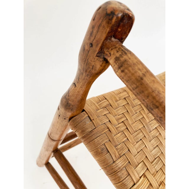 Mid 18th Century 18th Century Kentucky Hard Rock Maple Chair For Sale - Image 5 of 12