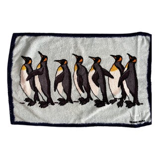 Penguins Beach Towel from Hermès, 1985 For Sale