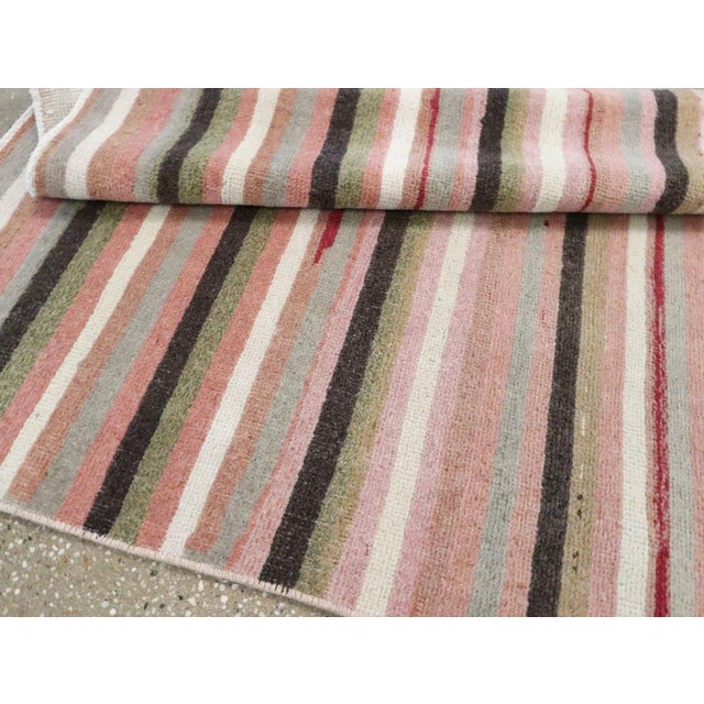 Galerie Shabab Collection Mid-20th Century Handmade Turkish Anatolian Runner For Sale - Image 10 of 10