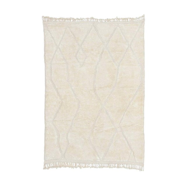 Hand-Knotted Wool Rug by Azele Studio For Sale - Image 9 of 9
