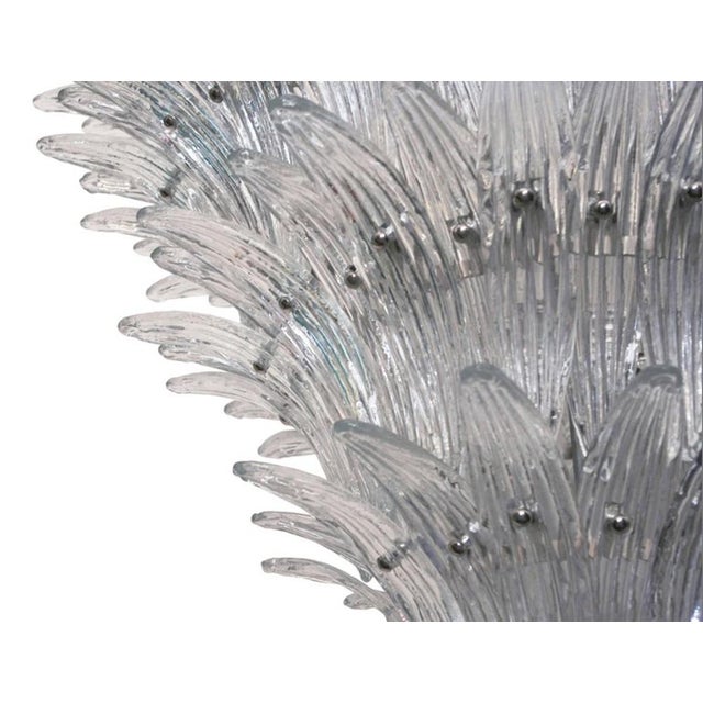 Italian 21st Century Tiered Palmette Chandelier by Fabio LTD For Sale - Image 3 of 9