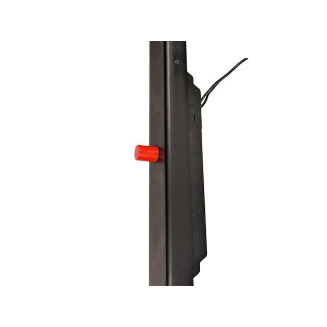 Black Sirio Sconce in Black and Red Metal by Kazuhide Takahama for Sirrah, 1977 For Sale - Image 8 of 12
