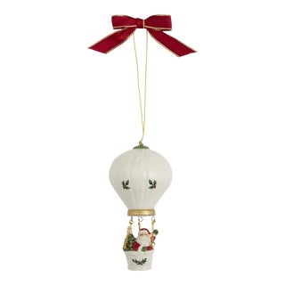 Spode Christmas Tree Hot Air Balloon Ornament For Sale