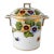 1920s Handpainted Floral Lidded Vase With Handles For Sale