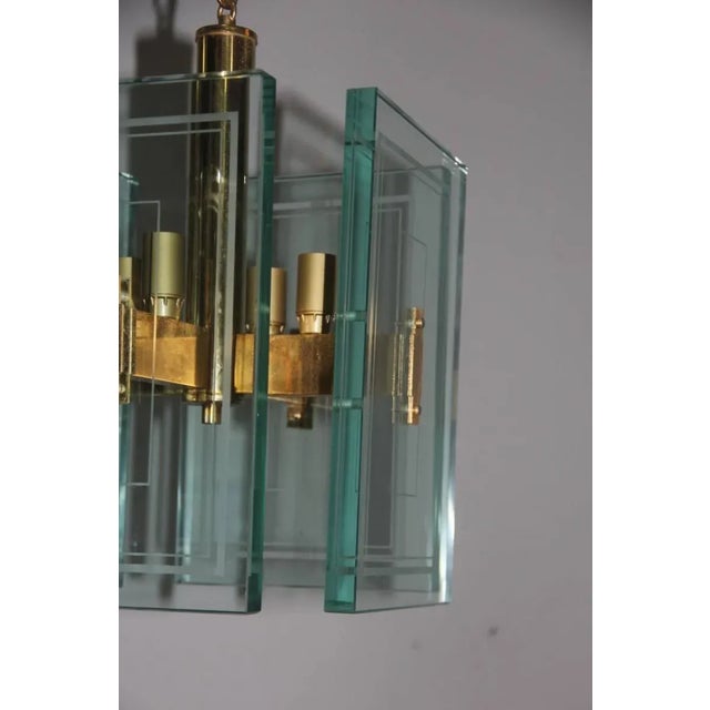 1950s Large Glass Pendant, 1950s For Sale - Image 5 of 8