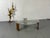 Mid-Century Modernist Round Wenge and Glass Coffee Table, 1960s For Sale - Image 9 of 16