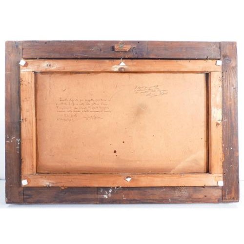 Pietro Fragiacomo, Marina, Oil on Panel, Framed For Sale - Image 9 of 18