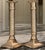 Brass Ralph Lauren Style Solid Brass Candle Sticks - A Pair For Sale - Image 8 of 14