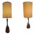 1950s Mid Century Modern Barr & Weiss Brutalist Brass Table Lamps - Pair For Sale