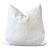 100% Belgium Linen Oyster White Pillow Cover For Sale