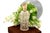 Perfume Bottle in Glass and 15 Karat Gold For Sale - Image 6 of 6
