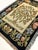 Vintage Folk Art Style Tapestry Fringed Throw Blanket For Sale - Image 4 of 7