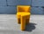 Set of Nine Modern Designer Chairs, Sunflower Yellow For Sale - Image 10 of 12