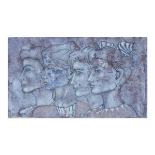 Sax Berlin The Apostles Of The Archipelago Beyond Atlantis. Contemporary Oil Painting 2009 For Sale