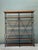 Mid-Century Modern Vintage French Plank Wood and Metal Industrial Bookshelf For Sale - Image 3 of 12