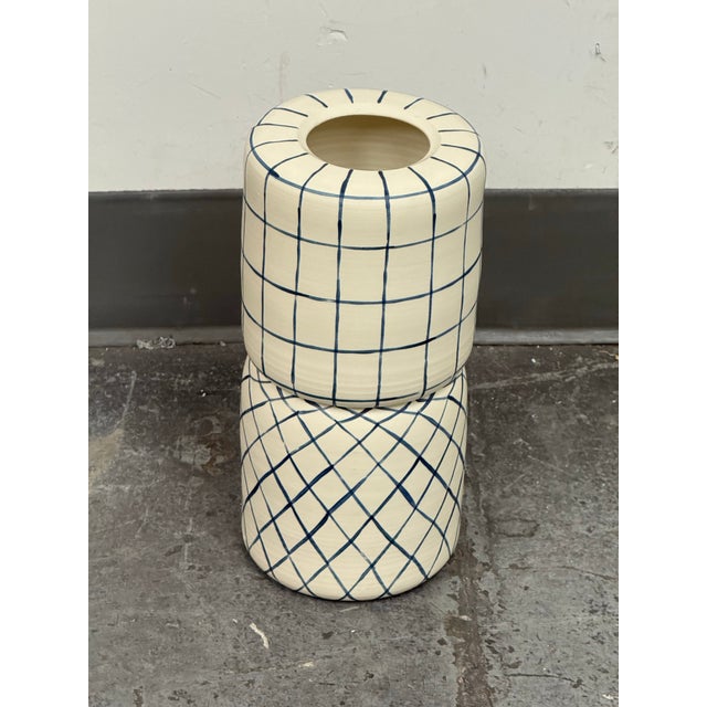 Circa 2016 Rebecca Atwood Designs Ceramic Vase For Sale - Image 11 of 12
