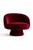 Batik Burgundy Velvet Chair by Alexandre Ligios For Sale - Image 9 of 12