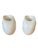 Pair of Vintage Midcentury Anfora Pinched Porcelain Individual Creamer/Condiment Pitcher For Sale In Baltimore - Image 6 of 6